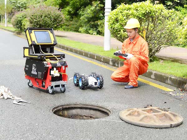 古塔管道机器人检测