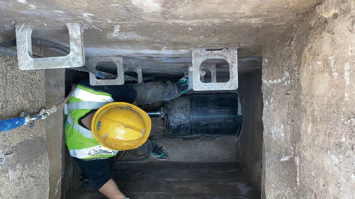 古塔HDPE短管内衬法